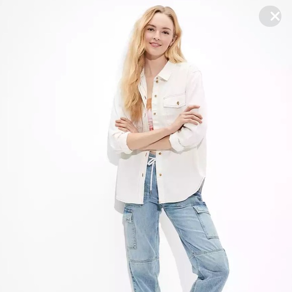 White American eagle jean jacket - Picture 3 of 5